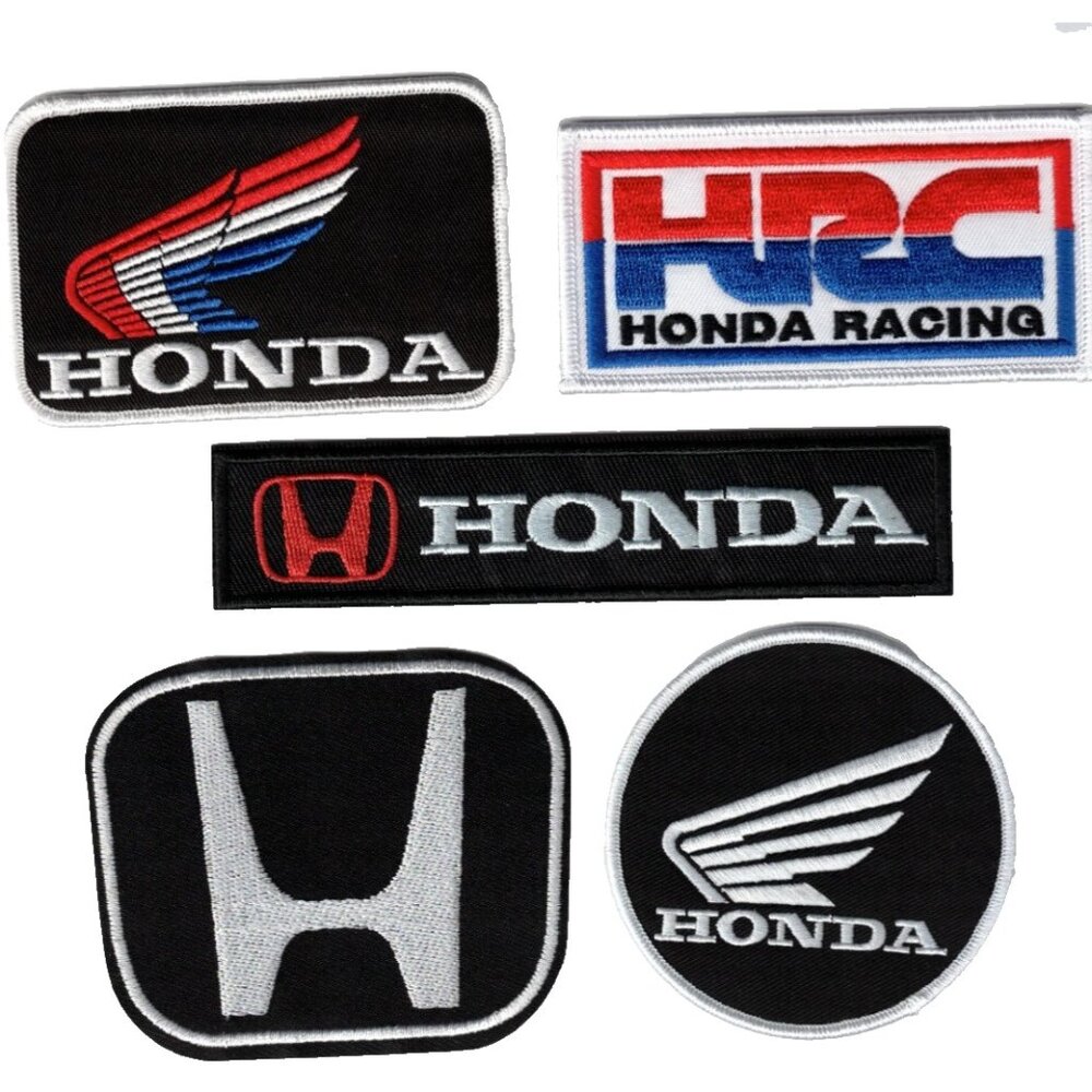 Honda Racing Motorcycles Automotive Vintage Patch Sew / Iron On